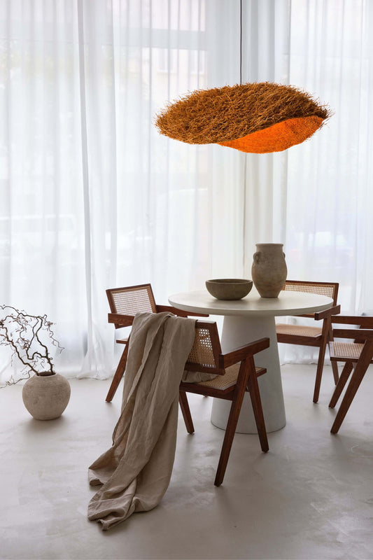 Klosz KASJOPEA z korzenia wetiwerii pachnącej 100cm